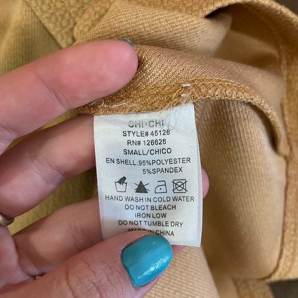 Chi Chi tan modest essential minimalist versatile flare skater retro skirt - Picture 6 of 6